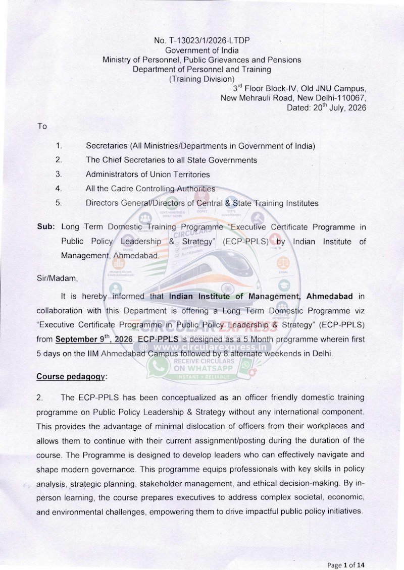 Document first page