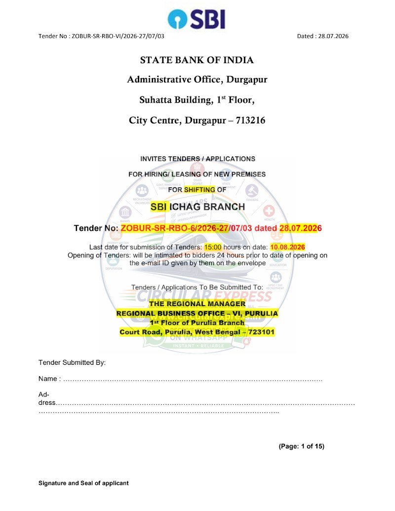 Document first page