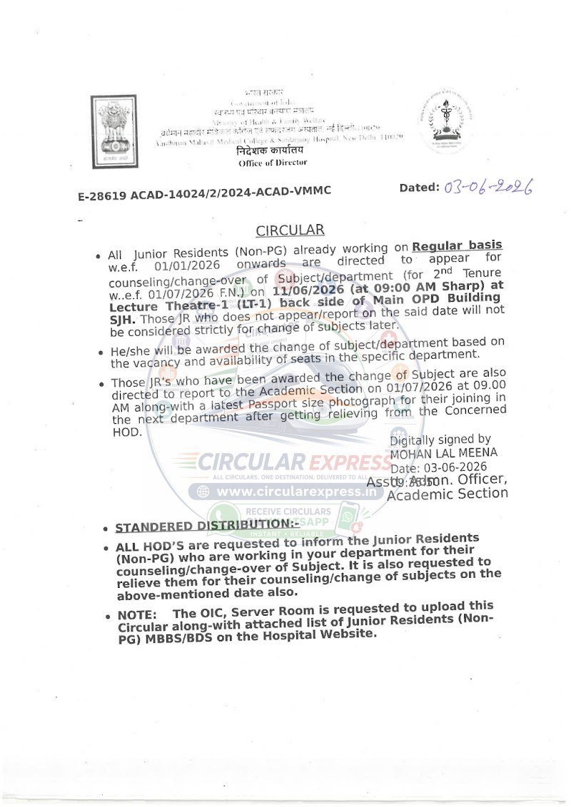 Document first page