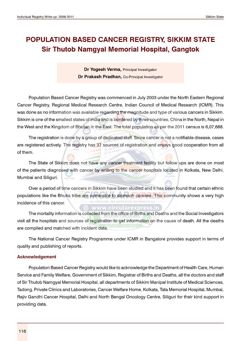 Document first page