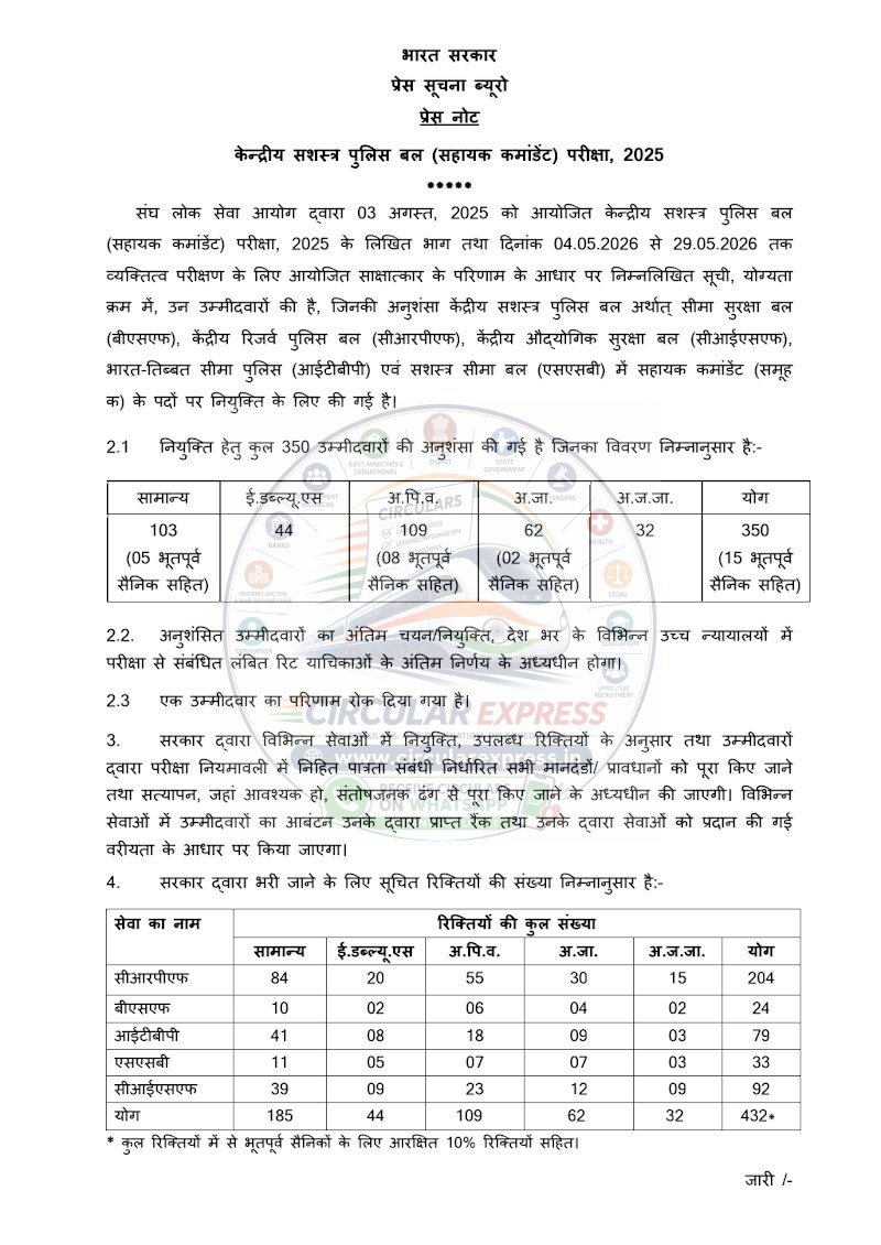 Document first page