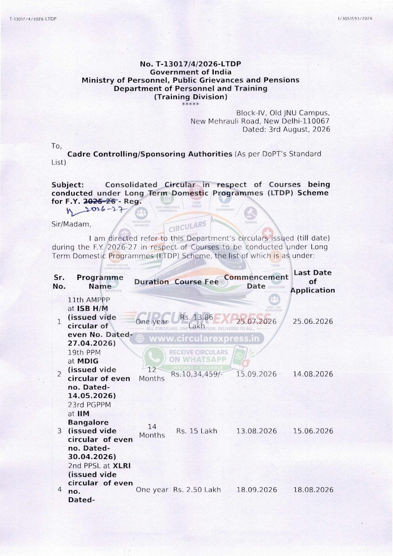 Document first page