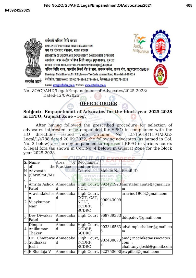 Document first page